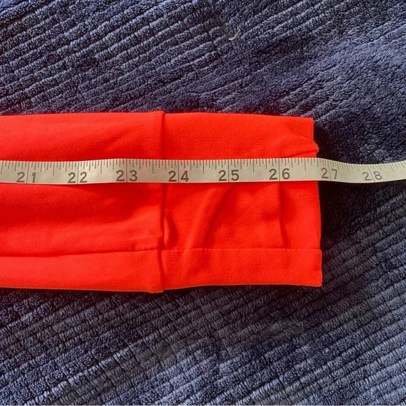 Fabletics The Trinity Performance Jacket in Orange Hidden Pocket Size Small - Picture 11 of 15